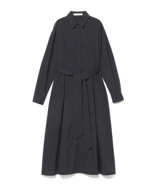 ESTNATION / コットンストレッチブロードシャツワンピースを使っ