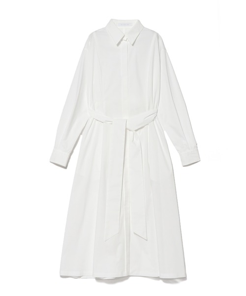 Estnation Estnation エストネーション のワンピース Estnation Estnation エストネーション のファッション ワンピース コットンストレッチブロードシャツワンピース ワンピース 海外通販 安いの