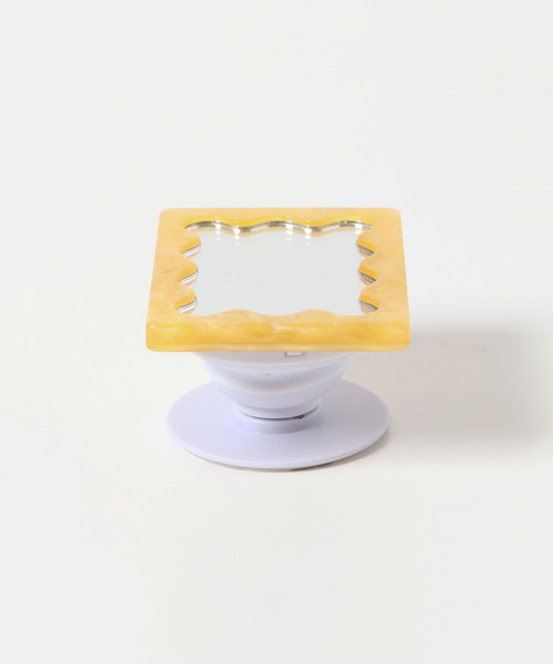 SMELLY（スメリー）の「スマホグリップA（スマホケース/カバー・レディース・ミント/マスタード/ホワイト系その他/グリーン系その他・-）」の15枚目の写真