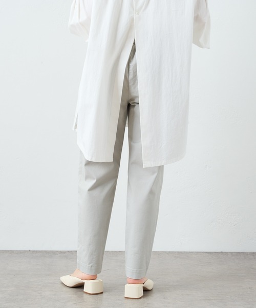 PUAL CE CIN(ピュアルセシン)の「JAPAN MADEチノストレッチスリムパンツ(その他パンツ・レディース・ライトグレー/ブラック/ベージュ/オフホワイト/ブルー・FREE)」の11枚目の写真