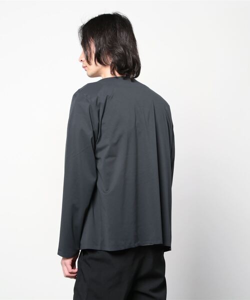 THE NORTH FACE(ザノースフェイス)の「THE NORTH FACE Tech Lounge Cardigan NT12262(カーディガン/ボレロ・メンズ・ネイビー/グレー/ブラック・LARGE/X-LARGE/MEDIUM)」の13枚目の写真