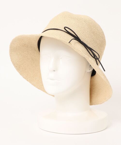 polcadot（ポルカドット）の「ペーパーデイリーハット（ハット・レディース・ブラック/ベージュ/グレー/キャメル・FREE）」の20枚目の写真