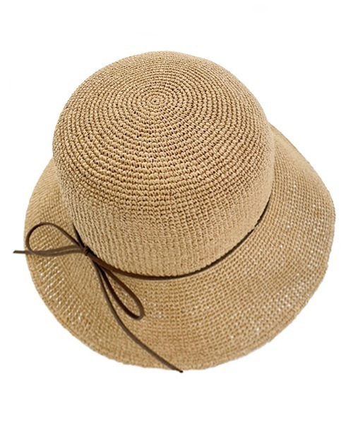 polcadot（ポルカドット）の「ペーパーデイリーハット（ハット・レディース・ブラック/ベージュ/グレー/キャメル・FREE）」の11枚目の写真