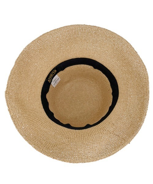 polcadot（ポルカドット）の「ペーパーデイリーハット（ハット・レディース・ブラック/ベージュ/グレー/キャメル・FREE）」の12枚目の写真