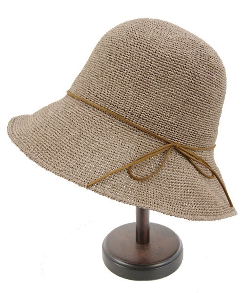 polcadot（ポルカドット）の「ペーパーデイリーハット（ハット・レディース・ブラック/ベージュ/グレー/キャメル・FREE）」の13枚目の写真