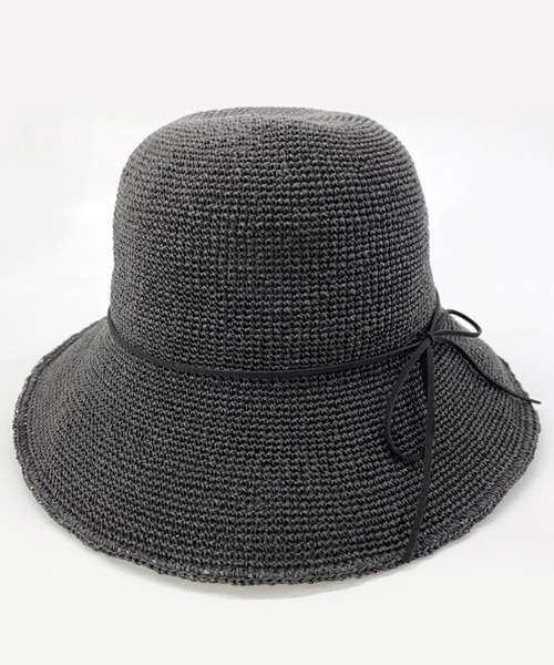 polcadot（ポルカドット）の「ペーパーデイリーハット（ハット・レディース・ブラック/ベージュ/グレー/キャメル・FREE）」の16枚目の写真