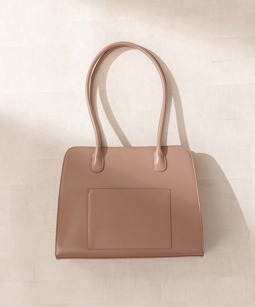 OLIVE des OLIVE(オリーブデオリーブ)の「【WEB限定】合皮トートバッグ(トートバッグ・レディース・ホワイト/グレイッシュベージュ/ダークベージュ・FREE)」の13枚目の写真