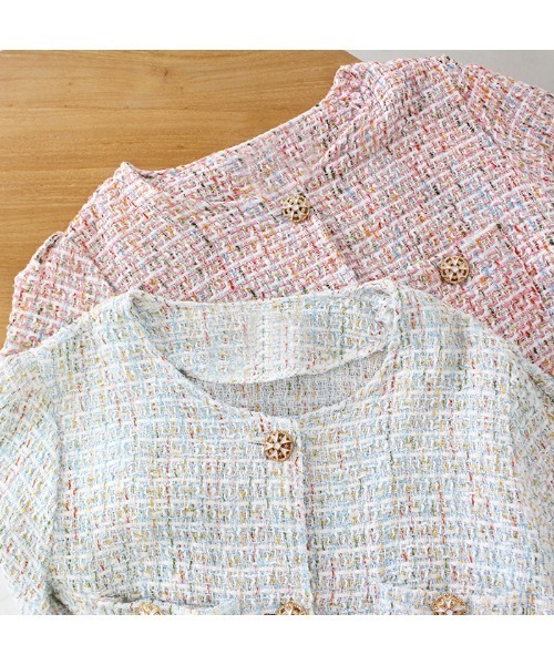 MODE ROBE（モードローブ）の「ツイードジャケット（その他トップス・レディース・ホワイト/ピンク・FREE）」の11枚目の写真