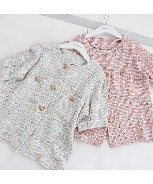 MODE ROBE（モードローブ）の「ツイードジャケット（その他トップス・レディース・ホワイト/ピンク・FREE）」の20枚目の写真