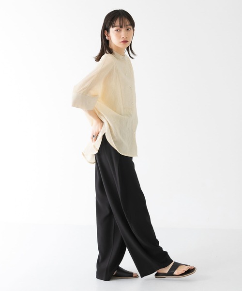 KBF（ケイビーエフ）の「フォールドアップカーブパンツ（その他パンツ・レディース・ブラック/ボルドー/ホワイト・38/36）」の14枚目の写真