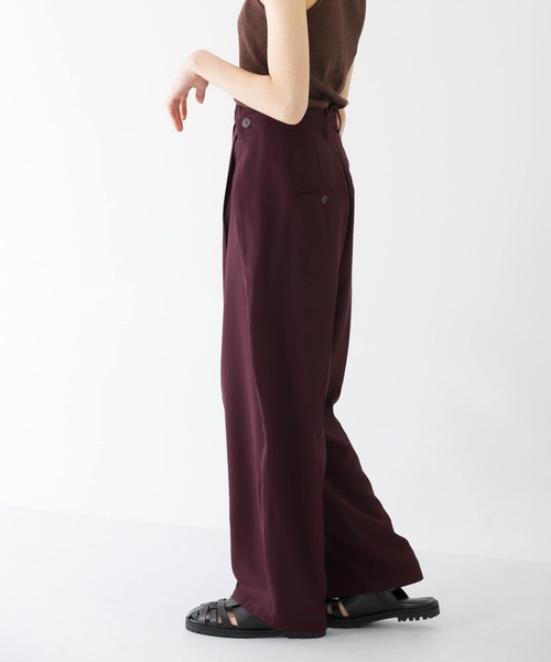 KBF（ケイビーエフ）の「フォールドアップカーブパンツ（その他パンツ・レディース・ブラック/ボルドー/ホワイト・38/36）」の17枚目の写真