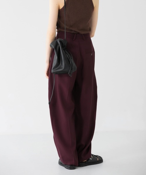 KBF（ケイビーエフ）の「フォールドアップカーブパンツ（その他パンツ・レディース・ブラック/ボルドー/ホワイト・38/36）」の18枚目の写真