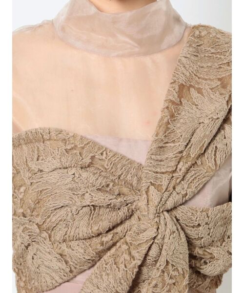 LAGUNAMOON(ラグナムーン)の「LADYエンブロイダリーツイストパンツドレス(パンツドレス・レディース・ブラック/ベージュ・SMALL/MEDIUM)」の21枚目の写真