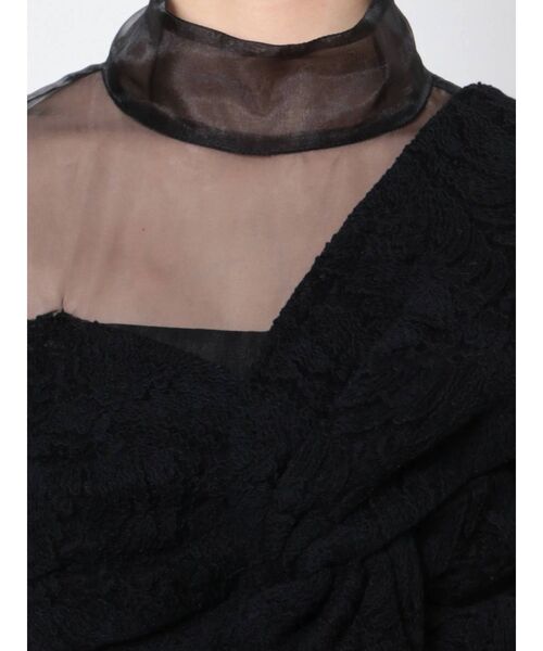 LAGUNAMOON(ラグナムーン)の「LADYエンブロイダリーツイストパンツドレス(パンツドレス・レディース・ブラック/ベージュ・SMALL/MEDIUM)」の20枚目の写真