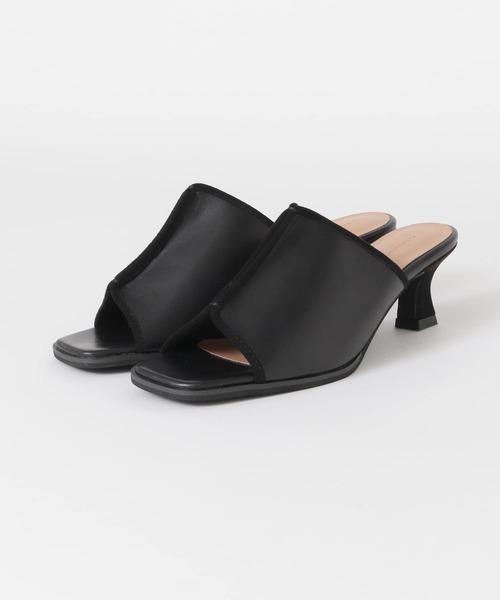 URBAN RESEARCH DOORS（アーバンリサーチドアーズ）の「パイピングヒールサンダル（サンダル・レディース・ベージュ系その他/ブラック・36/37/38）」の10枚目の写真