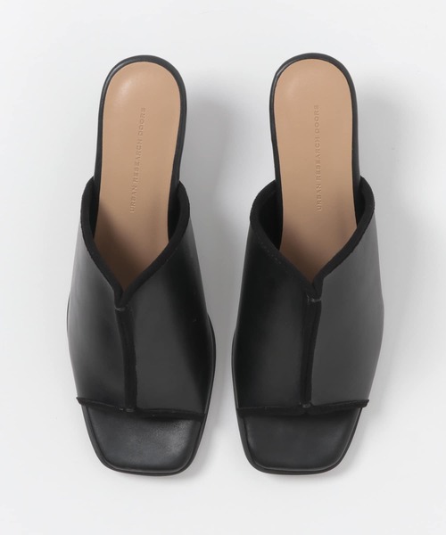 URBAN RESEARCH DOORS（アーバンリサーチドアーズ）の「パイピングヒールサンダル（サンダル・レディース・ベージュ系その他/ブラック・36/37/38）」の9枚目の写真