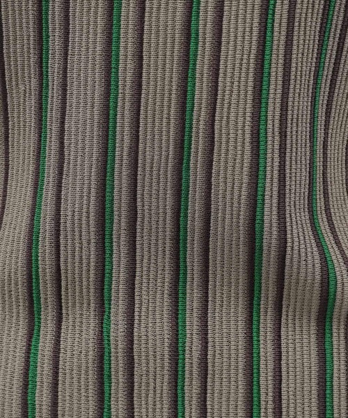 LAKOLE(ラコレ)の「12Gストライプニットタンクトップ / 288358(タンクトップ・レディース・ブラウン/グリーン/ボルドー・SMALL/MEDIUM)」の20枚目の写真