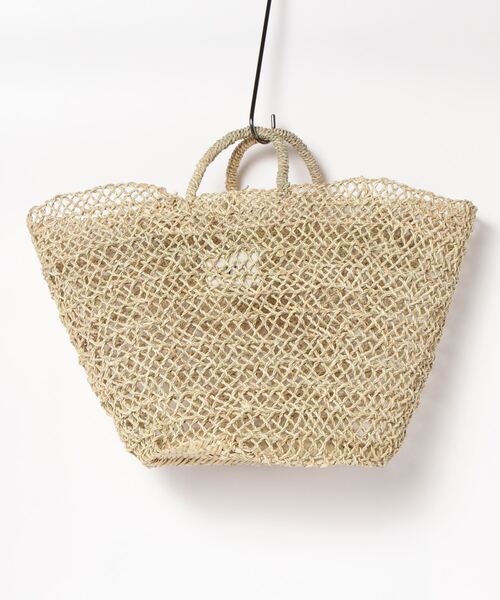 KECH LeS ESSENTIELS（ケッシュルエッセンシャル）の「KECH LeS ESSENTIELS OPEN WEAVE BASKET（かごバッグ・レディース・ナチュラル・FREE）」の2枚目の写真