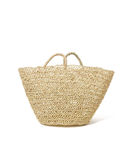 KECH LeS ESSENTIELS（ケッシュルエッセンシャル）の「KECH LeS ESSENTIELS OPEN WEAVE BASKET（かごバッグ・レディース・ナチュラル・FREE）」の8枚目の写真