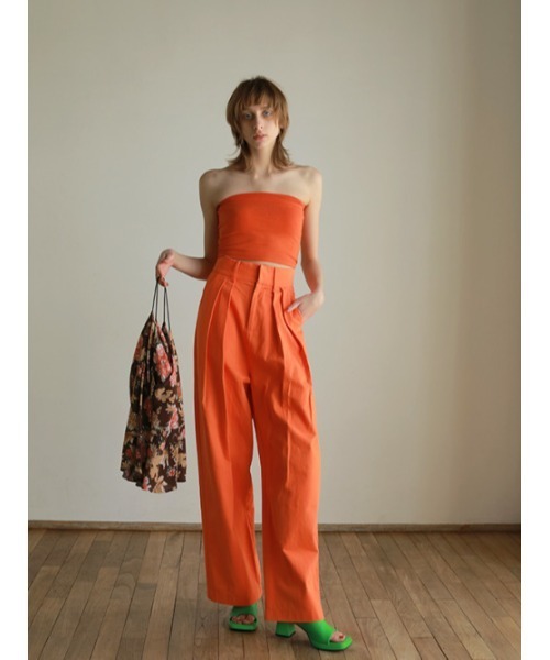 AMAIL（アマイル）の「Bulky kai pants（その他パンツ・レディース・ベージュ/オレンジ・FREE）」の11枚目の写真