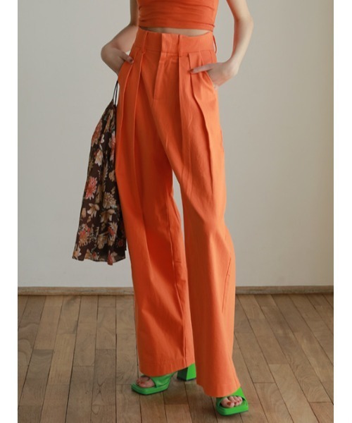 AMAIL（アマイル）の「Bulky kai pants（その他パンツ・レディース・ベージュ/オレンジ・FREE）」の7枚目の写真