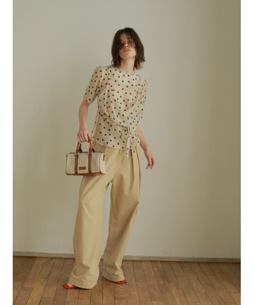 AMAIL（アマイル）の「Bulky kai pants（その他パンツ・レディース・ベージュ/オレンジ・FREE）」の9枚目の写真