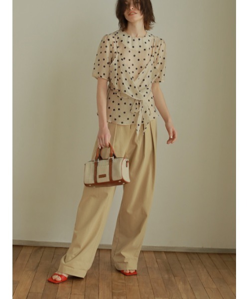 AMAIL（アマイル）の「Bulky kai pants（その他パンツ・レディース・ベージュ/オレンジ・FREE）」の18枚目の写真