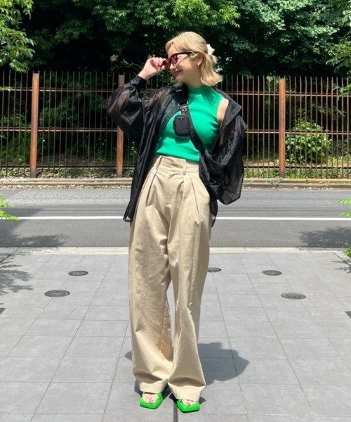 AMAIL（アマイル）の「Bulky kai pants（その他パンツ・レディース・ベージュ/オレンジ・FREE）」の20枚目の写真