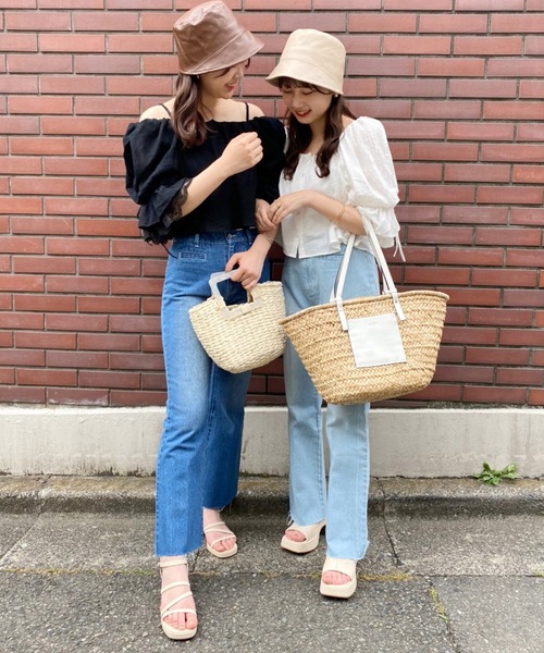 one after another NICE CLAUP（ワンアフターアナザーナイスクラップ）の「前後2WAY 羽織でも着れるコットンブラウス（シャツ/ブラウス・レディース・ブラック/オフホワイト/ピンク/アイボリー・FREE）」の12枚目の写真