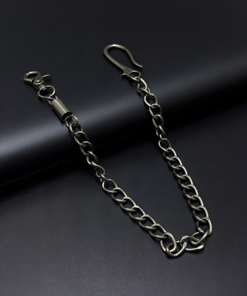 1004ST（イチマルマルヨンエスティ―）の「【1004ST】 ウォレットチェーン (MA)（ウォレットチェーン・レディース・A/B/C/D/E/F/H/G/I/J/K/L/O/P/Q/R/S/T/ゴールド系その他/U/ゴールド系その他2/V/W/X/ゴールド/Z/Y/その他1/その他2/その他3/その他5/その他4/その他6/ゴールド系その他3/ブラック系その他/その他7/その他8・FREE）」の2枚目の写真