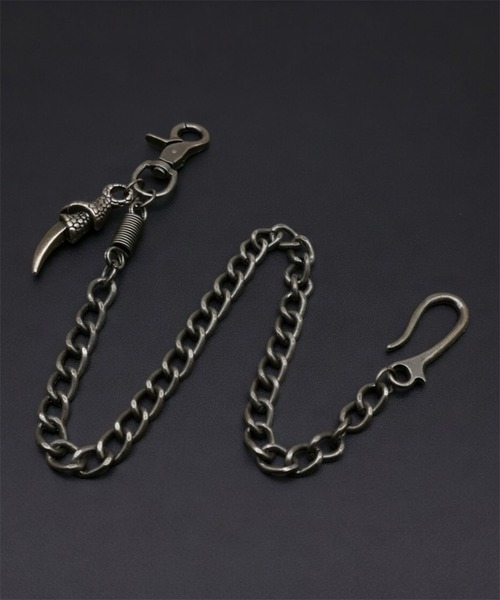 1004ST（イチマルマルヨンエスティ―）の「【1004ST】 ウォレットチェーン (MA)（ウォレットチェーン・レディース・A/B/C/D/E/F/H/G/I/J/K/L/O/P/Q/R/S/T/ゴールド系その他/U/ゴールド系その他2/V/W/X/ゴールド/Z/Y/その他1/その他2/その他3/その他5/その他4/その他6/ゴールド系その他3/ブラック系その他/その他7/その他8・FREE）」の6枚目の写真