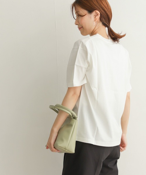 URBAN RESEARCH DOORS（アーバンリサーチドアーズ）の「FULLERTON プリントTシャツ（Tシャツ/カットソー・レディース・ネイビー/オフホワイト/ライトカーキ・MEDIUM）」の22枚目の写真