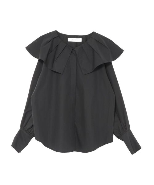 LAGUNAMOON(ラグナムーン)の「タックカラーシャツ(シャツ/ブラウス・レディース・ホワイト/ブラック/ブルー・FREE)」の19枚目の写真