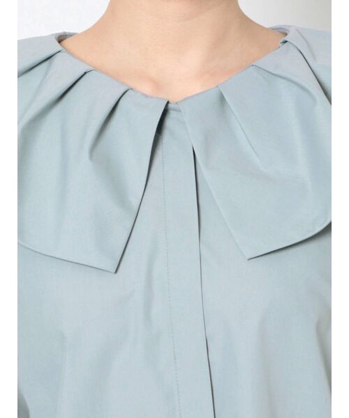 LAGUNAMOON(ラグナムーン)の「タックカラーシャツ(シャツ/ブラウス・レディース・ホワイト/ブラック/ブルー・FREE)」の17枚目の写真