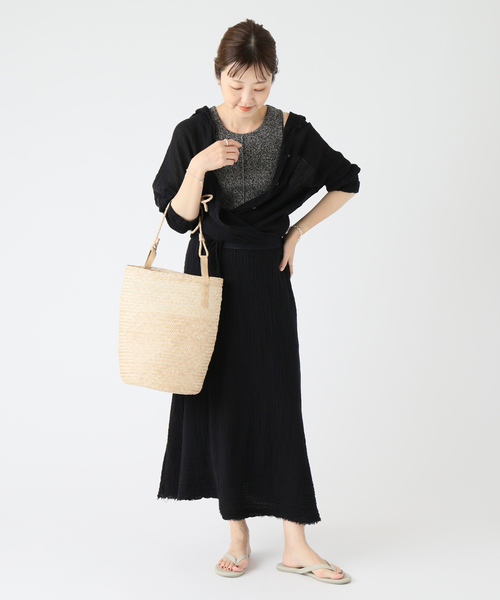 plage(プラージュ)の「【LES ATELIERS FRANCAIS DE CONFECTION】 SP GUM スカート(スカート・レディース・ホワイト/ブラック・FREE)」の22枚目の写真