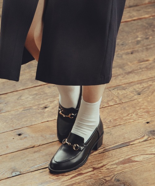 Cheek（チーク）の「ビットローファー（ローファー・レディース・ブラック/ブラウン・SMALL/MEDIUM/LARGE）」の6枚目の写真