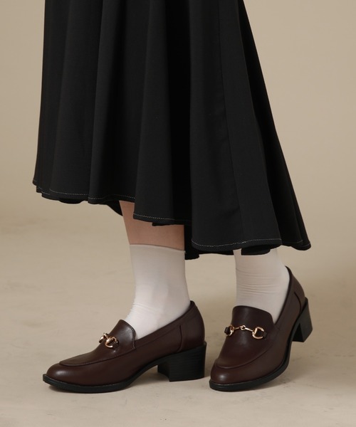 Cheek（チーク）の「ビットローファー（ローファー・レディース・ブラック/ブラウン・SMALL/MEDIUM/LARGE）」の7枚目の写真