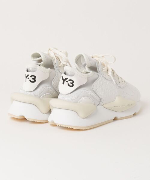 Y-3(ワイスリー)の「Y-3 KAIWA(スニーカー・メンズ・ライトホワイト・22.5cm/23.0cm/23.5cm/24.0cm/24.5cm/25.0cm/25.5cm/26.0cm/26.5cm/27.0cm/27.5cm/28.0cm/28.5cm/29.0cm/29.5cm)」の2枚目の写真