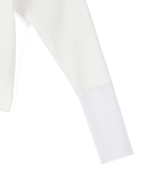 ADAM ET ROPE'（アダムエロペ）の「【WEB限定(一部店舗展開あり)】ストラッププルオーバー（Tシャツ/カットソー・レディース・ホワイト/ブラック/ホワイト系その他/ブラック系その他・FREE）」の20枚目の写真