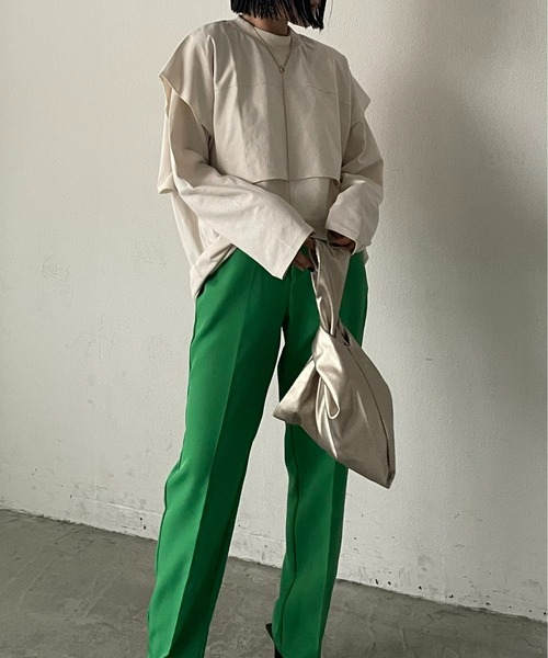 AIC.（エーアイシー）の「レイヤードロンティー/アンサンブル/セット（アンサンブル・レディース・ブラック/イエロー/ホワイト系・FREE）」の11枚目の写真