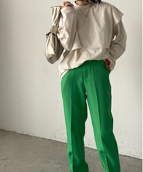 AIC.（エーアイシー）の「レイヤードロンティー/アンサンブル/セット（アンサンブル・レディース・ブラック/イエロー/ホワイト系・FREE）」の19枚目の写真