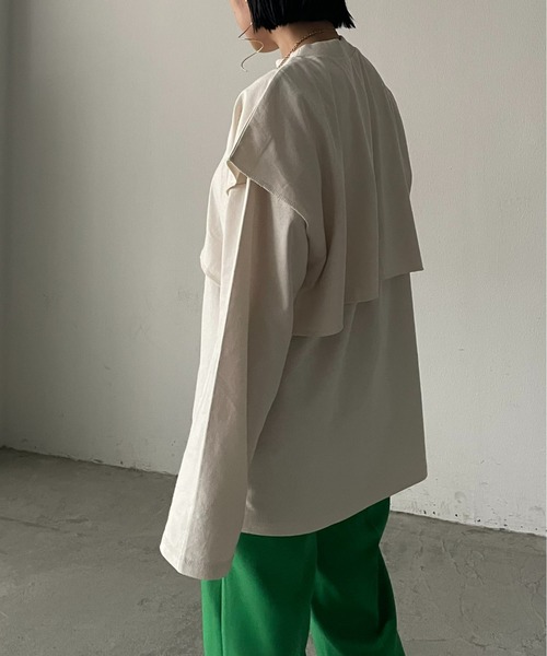 AIC.（エーアイシー）の「レイヤードロンティー/アンサンブル/セット（アンサンブル・レディース・ブラック/イエロー/ホワイト系・FREE）」の6枚目の写真