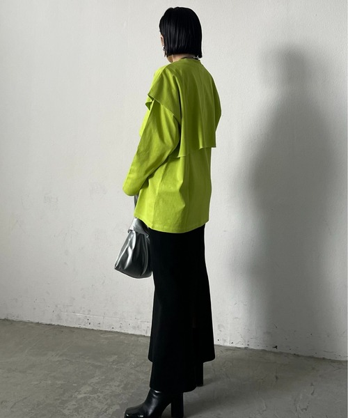 AIC.（エーアイシー）の「レイヤードロンティー/アンサンブル/セット（アンサンブル・レディース・ブラック/イエロー/ホワイト系・FREE）」の17枚目の写真