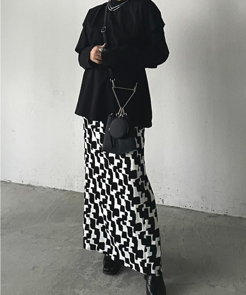 AIC.（エーアイシー）の「レイヤードロンティー/アンサンブル/セット（アンサンブル・レディース・ブラック/イエロー/ホワイト系・FREE）」の21枚目の写真