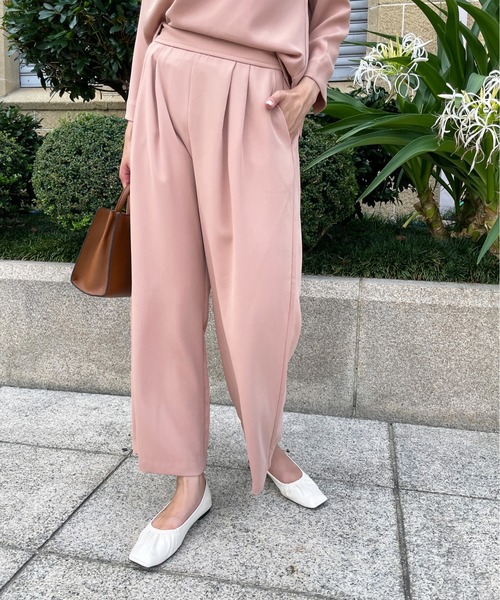 StyleSea（スタイルシー）の「ツータックワイドパンツ（その他パンツ・レディース・ブラック/ブルー/コーラル・FREE）」の20枚目の写真