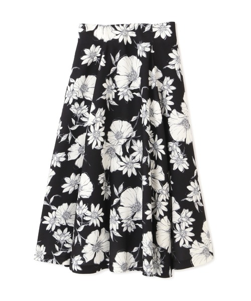 PROPORTION BODY DRESSING(プロポーションボディドレッシング)の「ビックフラワープリントスカート / 1212220810(スカート・レディース・ブラック/ベージュ/パープル・SMALL/MEDIUM)」の13枚目の写真