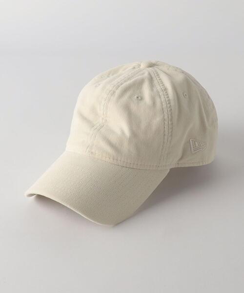NEW ERA(ニューエラ)の「【別注】< NEW ERA >マイクロ コーデュロイ キャップ(キャップ・レディース・ライトグレー/ブラック/オフホワイト/モカ・FREE)」の9枚目の写真