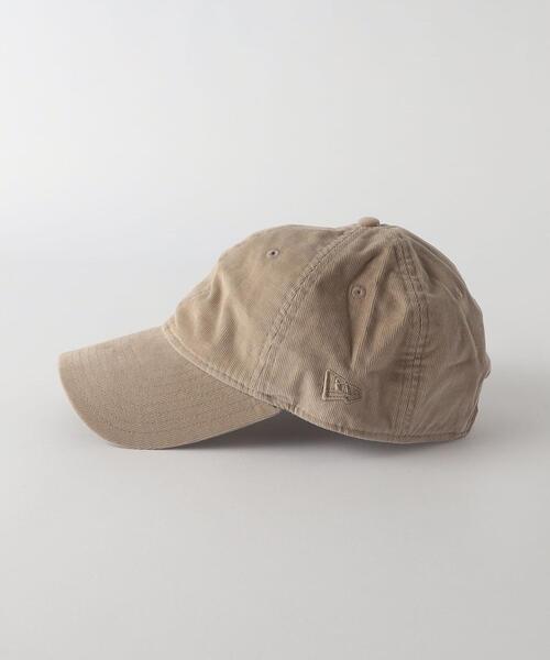 NEW ERA(ニューエラ)の「【別注】< NEW ERA >マイクロ コーデュロイ キャップ(キャップ・レディース・ライトグレー/ブラック/オフホワイト/モカ・FREE)」の8枚目の写真