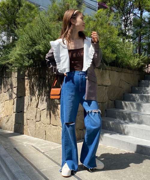 one after another NICE CLAUP（ワンアフターアナザーナイスクラップ）の「厚底スニーカー（スニーカー・レディース・アイボリー・SMALL/MEDIUM/LARGE/X-LARGE）」の9枚目の写真