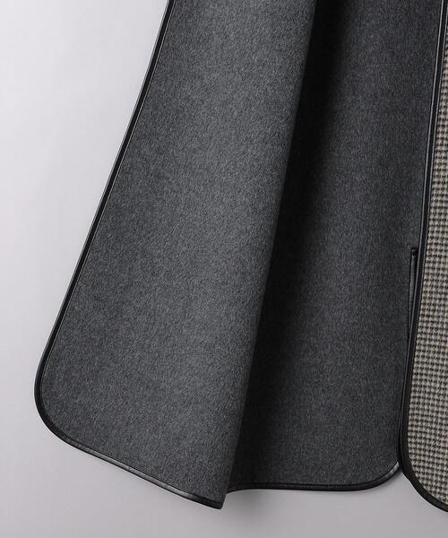 TICCA（ティッカ）の「＜TICCA＞リバーシブル ベスト（ノーカラーコート・レディース・グレー・FREE）」の16枚目の写真